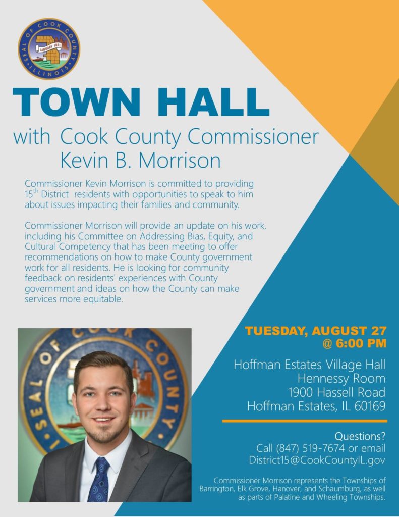 Town Hall - Schaumburg Township — Cook County Commissioner Kevin B ...